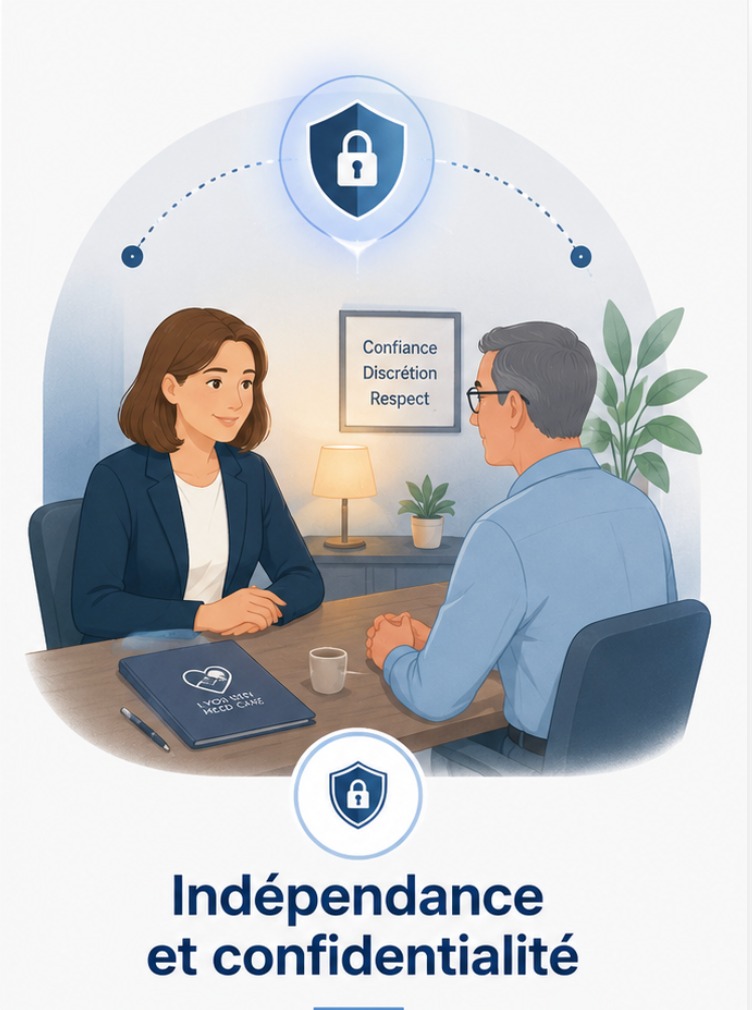 Indépendance et confidentialité